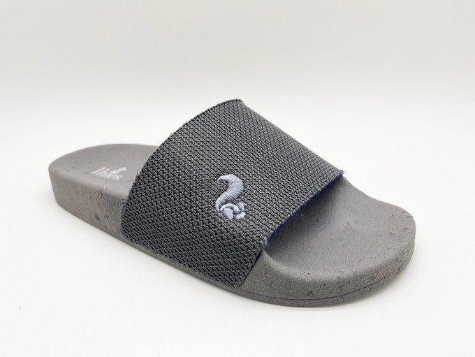 thies 1856 ® Eco Beach Slide vegan dark grey blue (W/M/X) from COILEX