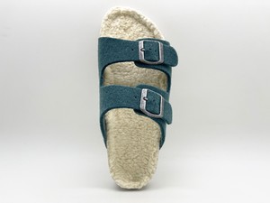 thies 1856 ® Recycled Plush PET Bio Sandal vegan olive from COILEX