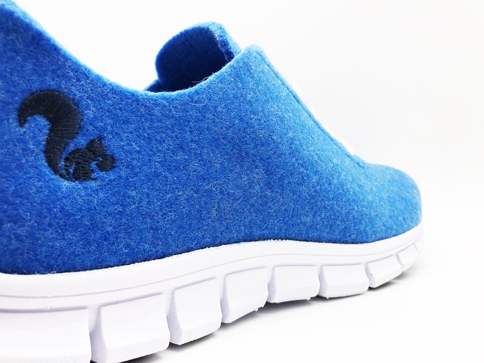 thies ® PET Sneaker blue | vegan aus recycelten Flaschen from COILEX