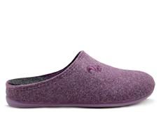 thies 1856 ® Recycled PET Slipper vegan aubergine (W/X) via COILEX