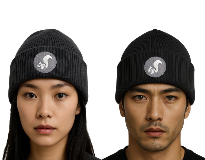 thies vegan Recycled Beanie dark grey from COILEX