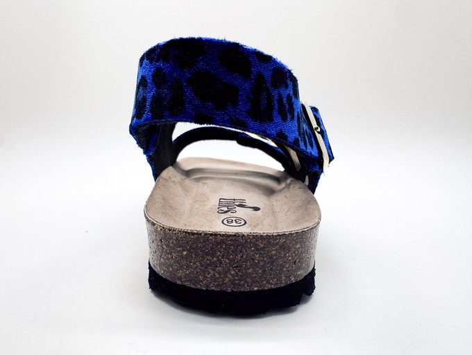 thies 1856 ® Rec Backstrap Leo Sandal blue leo from COILEX