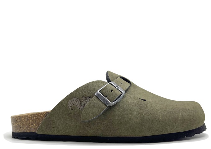 thies 1856 ® Eco Bio Clog vegan khaki (W/M/X) from COILEX