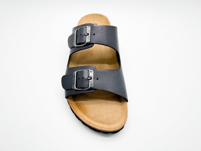 thies 1856 ® Eco Leather Sandal charcoal (W/M/X) from COILEX