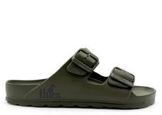 thies 1856 ® Ecofoam Sandal vegan olive via COILEX