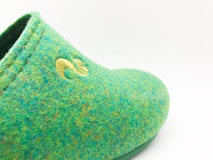 thies 1856 ® Recycled PET Slipper vegan verde green from COILEX