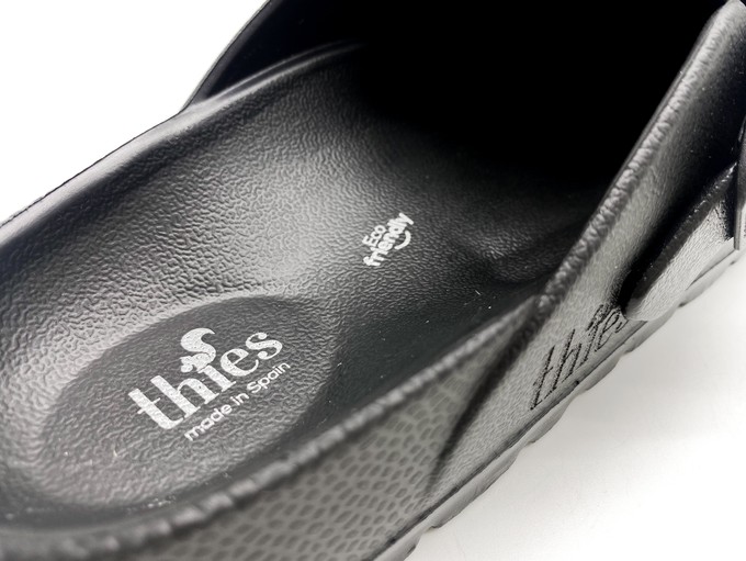 thies 1856 ® Ecofoam Clog vegan black from COILEX