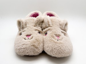 thies 1856 ® Rec Rabbit Closed Slipper vegan beige from COILEX