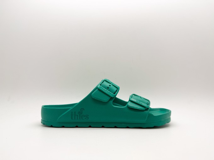 thies 1856 ® Ecofoam Sandal vegan aquamarine from COILEX
