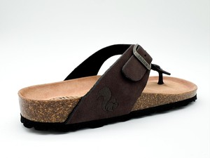 thies 1856 ® Eco Bio Thong Sandal vegan dark brown from COILEX