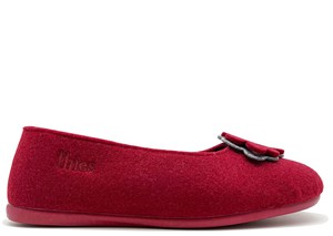 thies 1856 ® Recycled PET Ballerina vegan bordeaux (W/X) from COILEX