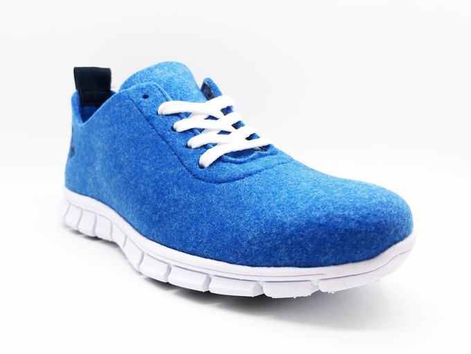 thies ® PET Sneaker blue | vegan aus recycelten Flaschen from COILEX