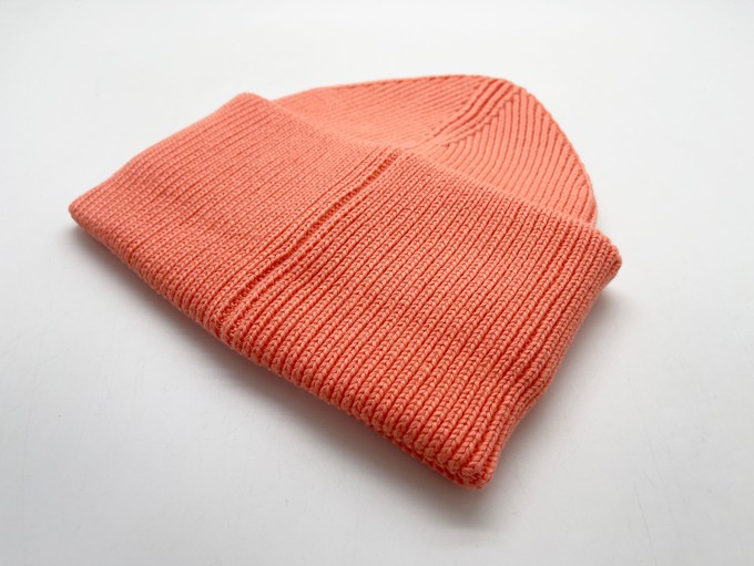 thies vegan Organic Beanie salmon (W/M/X) from COILEX