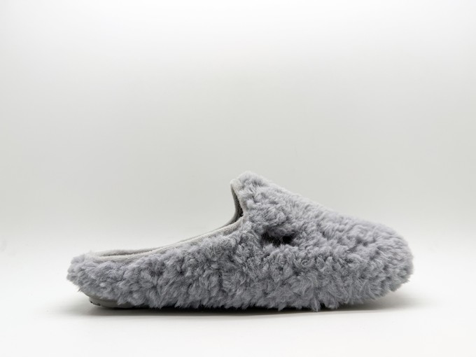 thies 1856 ® Rec Fluffy Slipper vegan grey from COILEX