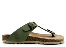 thies 1856 ® Eco Bio Thong Sandal vegan basil (W/M/X) via COILEX