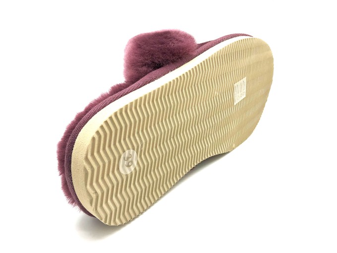 thies 1856 ® Sheepskin Slipper granate (W) from COILEX