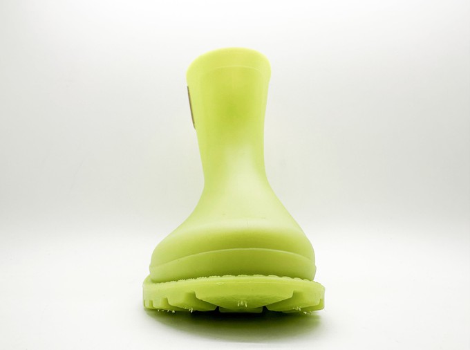 thies ® Bio Rainboot lime vegan (W) | 100% waterproof biodegradable rainboots from COILEX