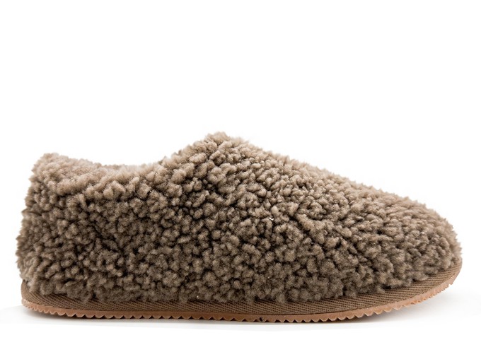 thies 1856 ® Cozy Sheep Low Slipper Boots elephant grey from COILEX