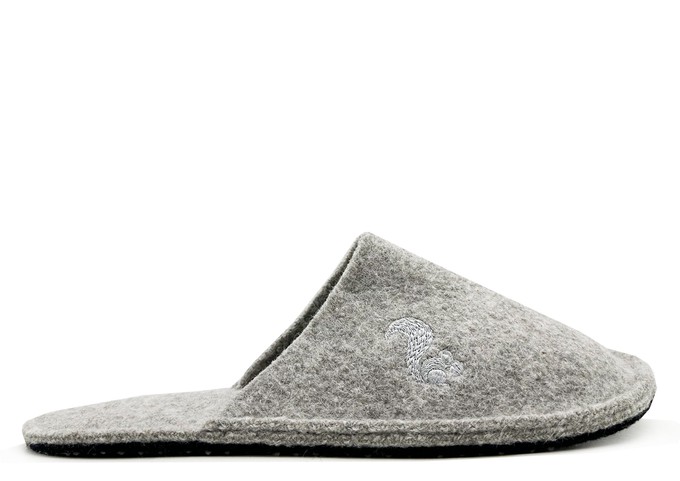 thies 1856 ® Cozy Alpaca Slipper grey (W/M) from COILEX