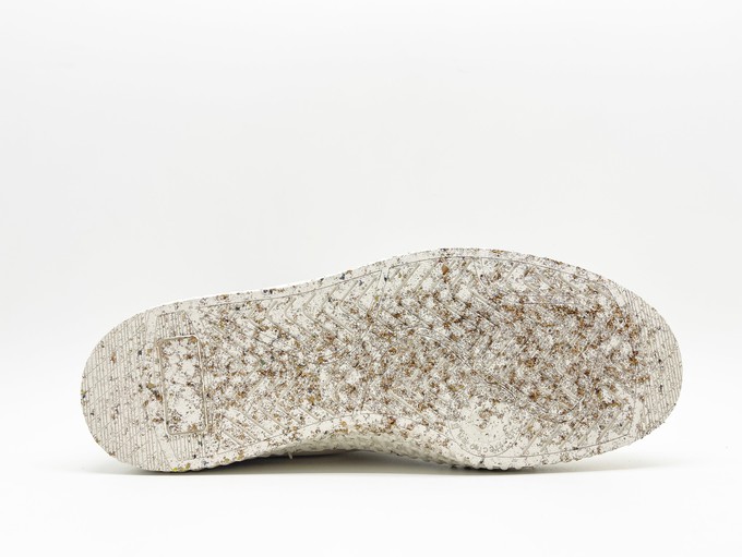 nat-2™ Mono ETA Low waterproof white stone (W/M/X) vegan, aus Biobaumwolle from COILEX