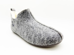 thies 1856 ® Slipper Boots light grey with Eco Wool from COILEX