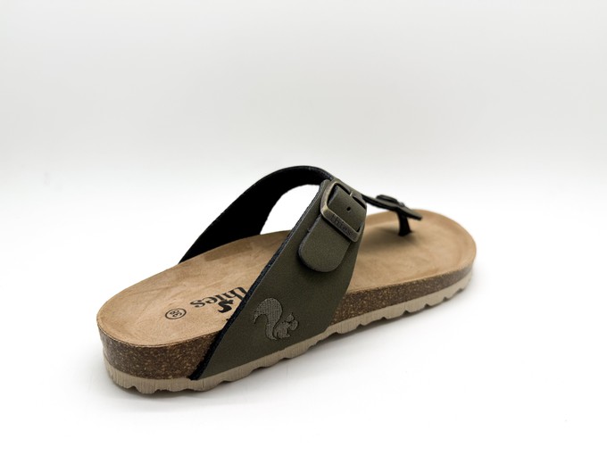 thies 1856 ® Eco Bio Thong Sandal vegan seaweed from COILEX