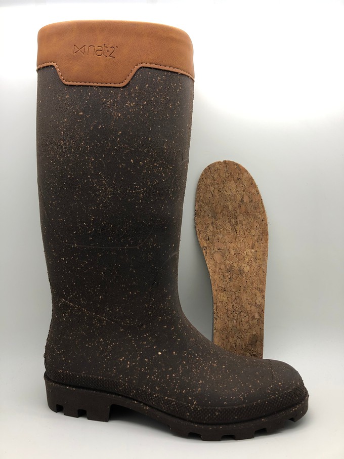 nat-2™ Rugged Prime Bully vegan cork (M) | 100% waterproof rainboots from COILEX