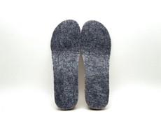 thies 1856 ® Recycled PET Slipper Insoles vegan grey (W/M/X) via COILEX
