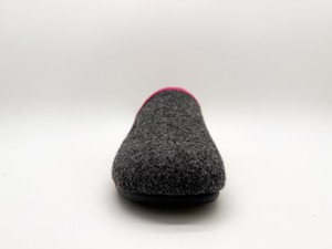 thies 1856 ® PET Piping Slipper vegan dark grey from COILEX