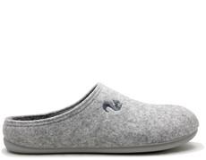 thies 1856 ® Recycled PET Slipper vegan stone grey (W/M/X) via COILEX