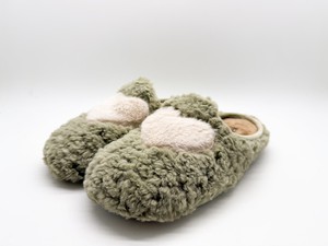 thies 1856 ® Rec Fluffy Heart Slipper vegan emerald from COILEX