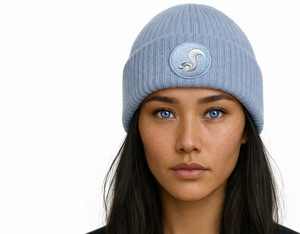 thies Eco Wool Beanie blue fog from COILEX