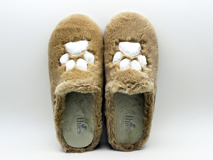thies 1856 ® Rec Paw Slipper camel from COILEX