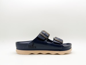 thies 1856 ® Ecofoam Double Sandal vegan midnight blue beige from COILEX