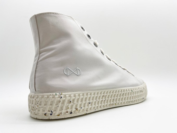 nat-2™ Mono ETA waterproof white stone (W/M/X) vegan, aus Biobaumwolle from COILEX