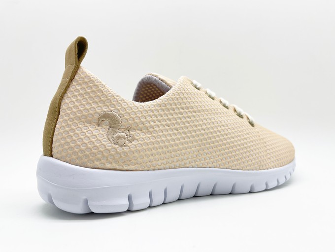 thies ® Reflexrunner vanilla | vegan aus recyceltem PET from COILEX