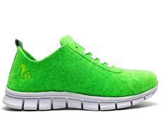 thies ® PET Sneaker neon green | vegan aus recycelten Flaschen from COILEX