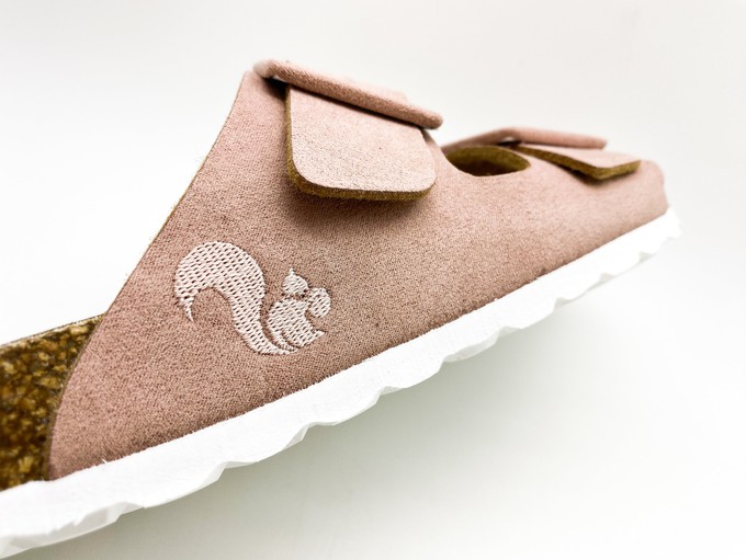 thies 1856 ® Eco Bio Covered Sandal vegan light pink (W/X) from COILEX