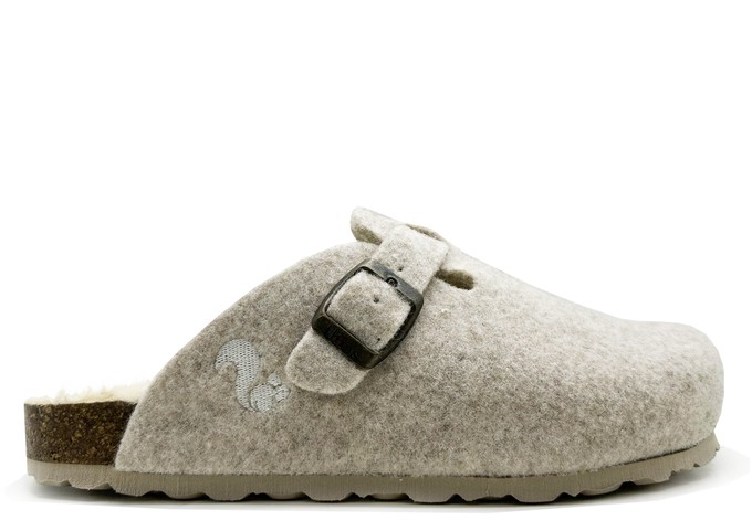 thies 1856 ® Recycled Wool Clog crudo (W/M/X) from COILEX