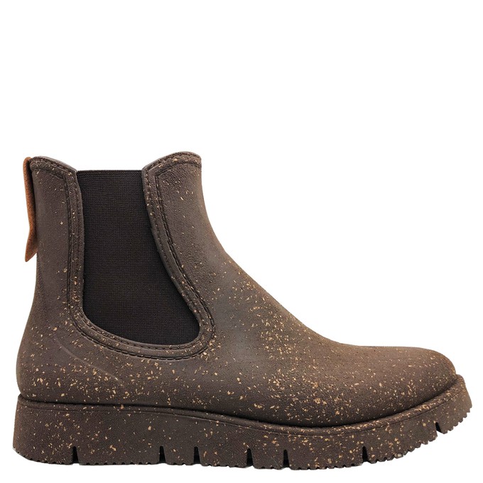 nat-2™ Rugged Prime Chelsea cork vegan (W) | 100% waterproof rainboots from COILEX