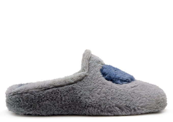 thies 1856 ® Rec Heart Slipper grey love from COILEX