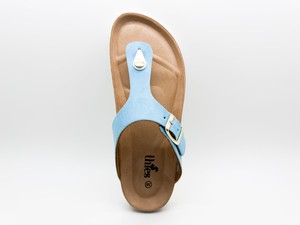 thies 1856 ® Rec Bio Thong Sandal vegan turquoise (W/X) from COILEX