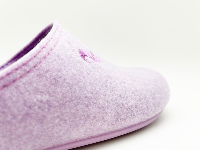 thies 1856 ® Recycled PET Slipper Kids vegan lilac (K) from COILEX