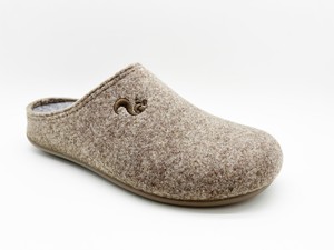 thies 1856 ® Recycled PET Slipper vegan beige marron (W/M/X) from COILEX