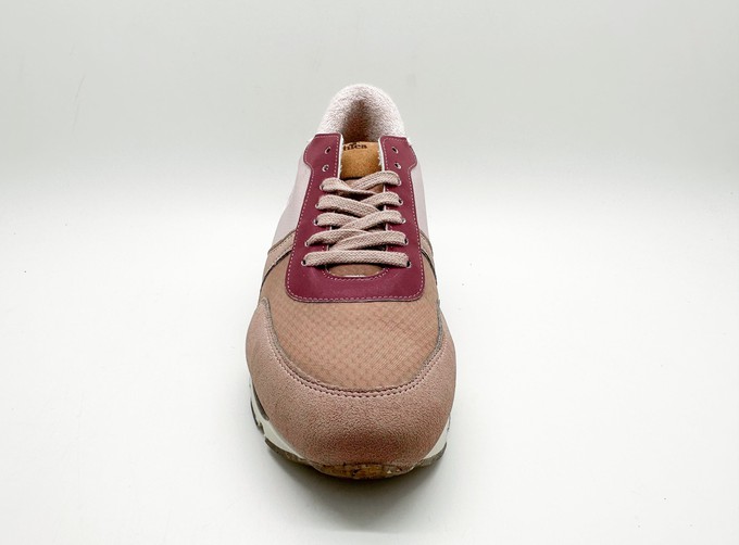 thies ® Eco Squirrel Runner algae cork vegan antique rose from COILEX