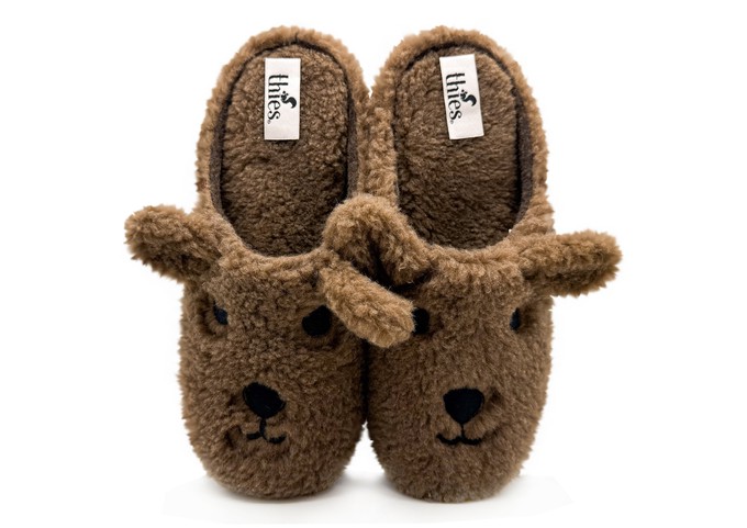 tthies 1856 ® Organic Bear Slipper vegan brown from COILEX