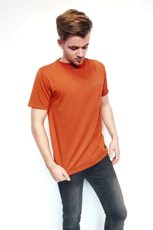 Sustainable T-shirt Hiland | burned orange from common|era sustainable fashion