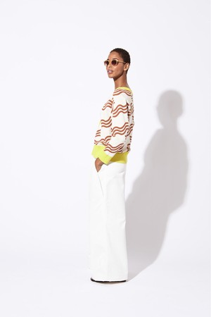 CARAMEL LIME NOTO EL MAR JUMPER from Cool and Conscious