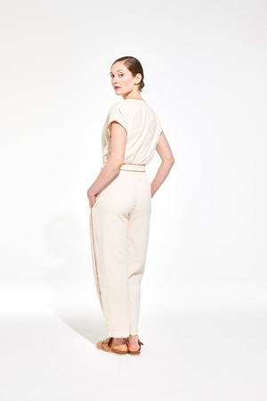 MESSINA TERRA OFF WHITE JUMPSUIT from Cool and Conscious