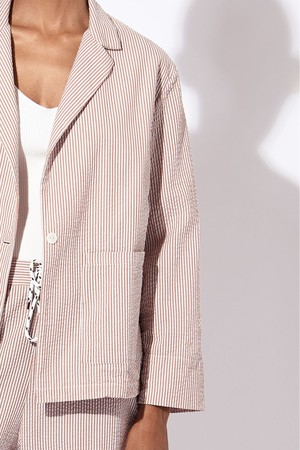 LILAC CARAMEL HARRY MERYL JACKET from Cool and Conscious